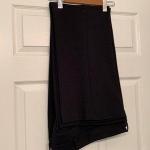 Black Trousers Wide Straigt Leg sz 16